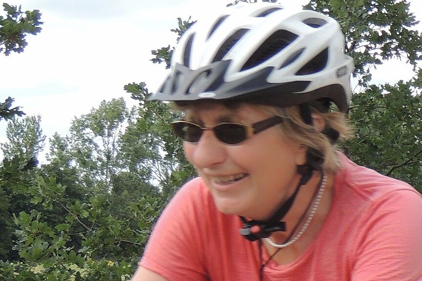 Margret Giesselmann ADFC Tourguide Margret Giesselmann